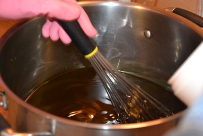 L’eau au cœur de la saponification